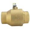 Tmg 4 in. Lead Free Brass SWT x SWT Ball Valve 94ALF20A01TMG